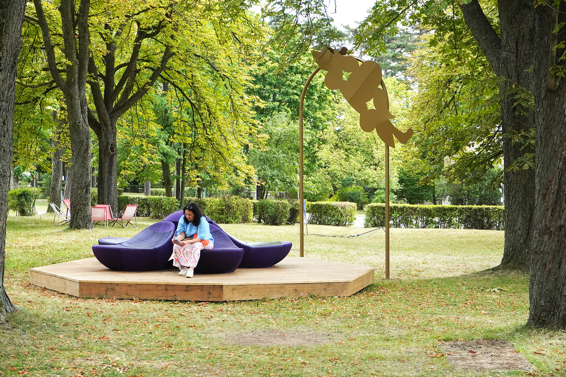 Opening of PAVILIOLA: Oct.2, 2025, 17:00 // Otto Wagner Areal, in front of Pavilion 10, 1140 Wien